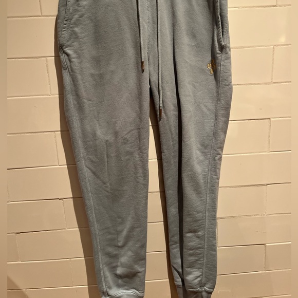 Blue OVO sweatpants jogger style, with gold stitching. - Picture 1 of 4
